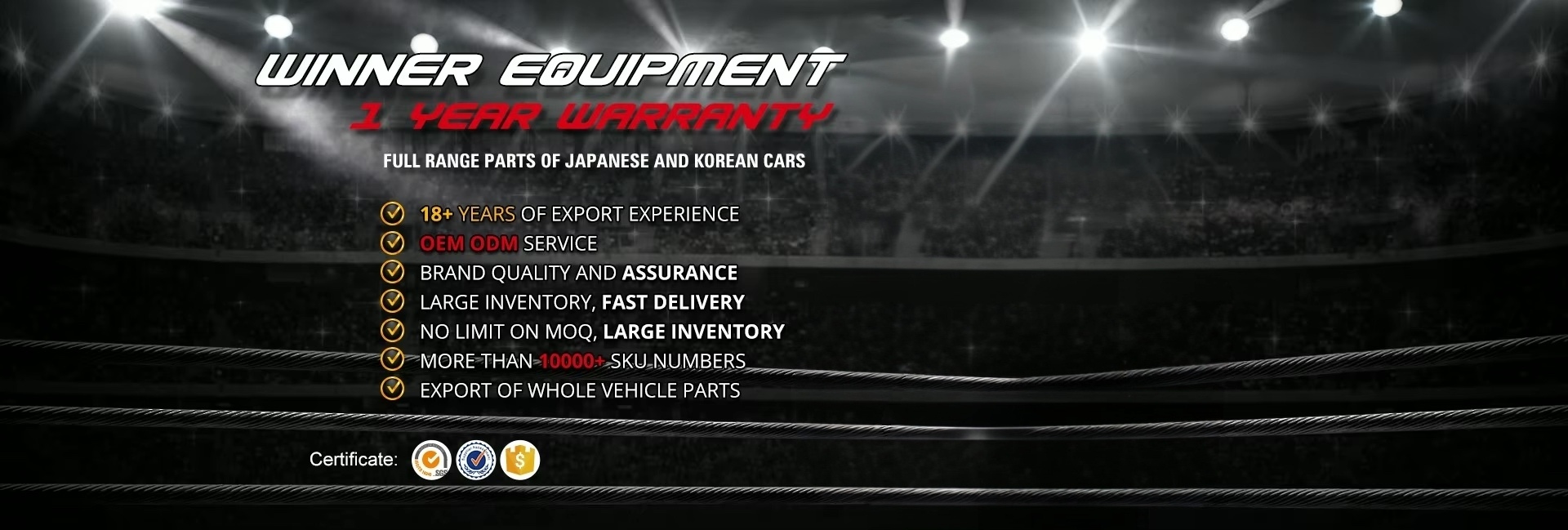 1 Year Warranty